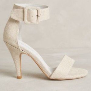 Jeffrey Campbell Imagine Heels - Linen Metallic